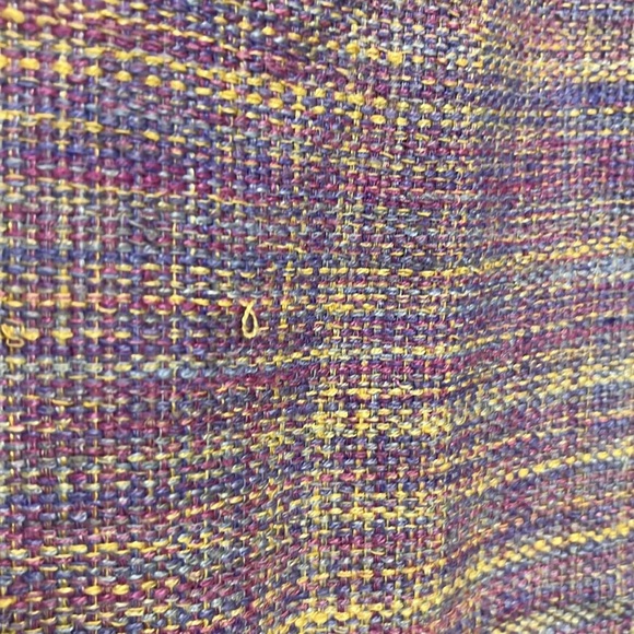 Kay Unger Vintage Silk Floral Tweed Pinup Dress - Picture 6 of 16